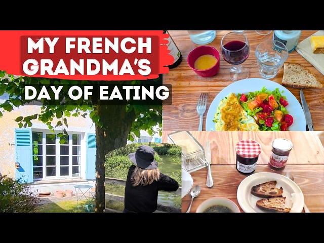 What My French Grandma Ate in a Day & Her Daily Life in 60's France
