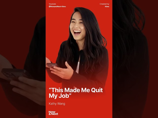 This made me QUIT my Job - With Kathy Wang | From episode 03