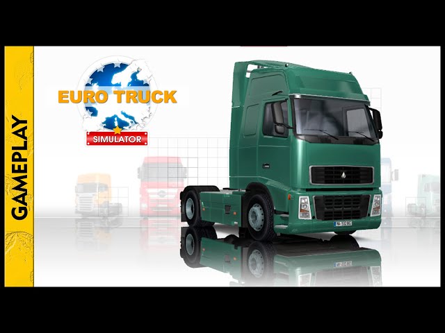 EURO TRUCK Simulator (London x Newcastle)(Gameplay) #01