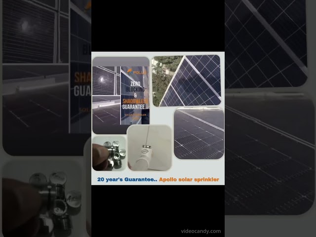 Ss solar sprinkler