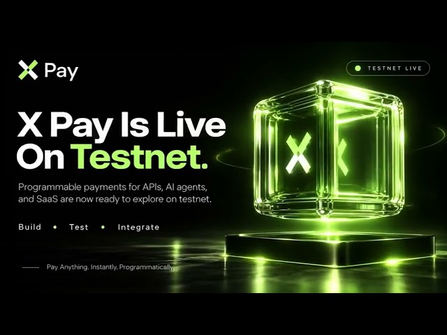 X Pay is live on Testnet 🚀  Programmable payments for APIs, AI agents, and SaaS are now ready to bui