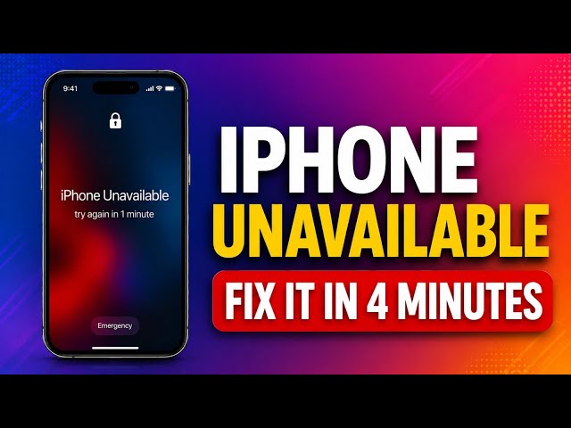 iPhone Unavailable? Fix It WITHOUT a Computer • NO DATA LOSS 2026 🔓📱