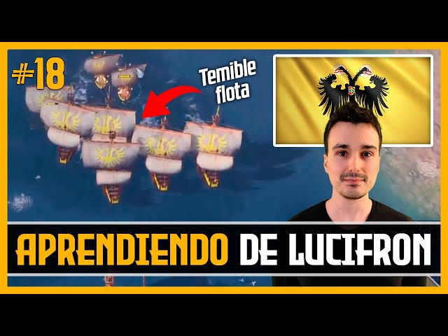 🧑‍🎓 APRENDIENDO de LUCIFRON con SACRO IMPERIO #18 | Aula AGE OF EMPIRES 4