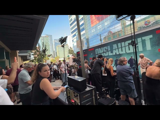 RED CARPET AT THE ONSLAUGHT LA PREMIERE | Film Threat Members Only
