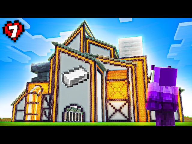I Built the MOST Overkill IRON FARM in Hardcore Minecraft