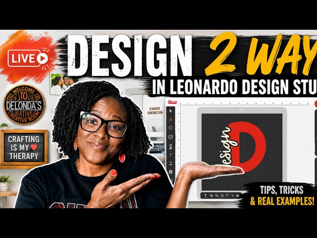 Leonardo Design Studio Live: 2 Ways to Make Knockout Designs