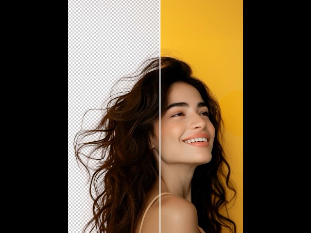 Photoshop Tips  2025 - One of the ways I often use to remove hair background #ducthangds