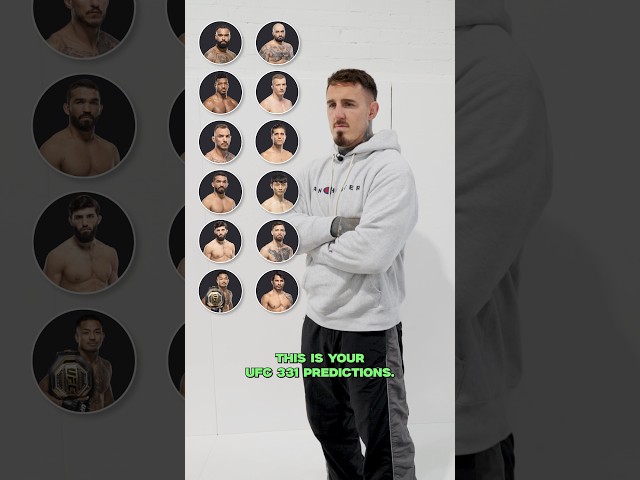 My UFC 331 predictions 🤝 Who you got? 🔥 #ufc331