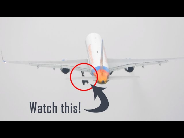Jet2 Boeing 757 Landing Gear Malfunction or Problem with Hydraulics?