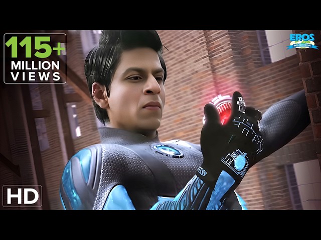 G.One & Ra.One In Action | RA.One | Shah Rukh Khan