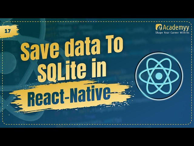 Store Data to SQLite in React Native 💾 | Save Data Locally with Expo | React Native Tutorial 2025 📱