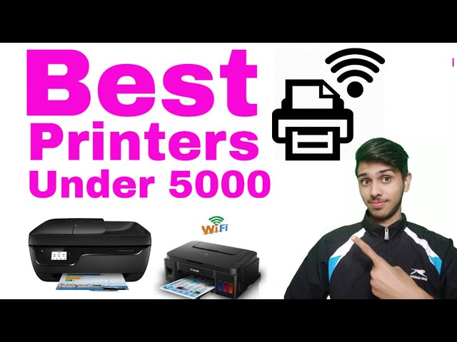 5 BEST PRINTERS UNDER RS 5000 in India For Home Use | Best Ink Tank Colour / BW Printer