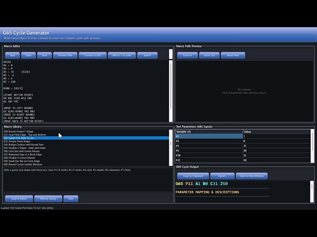 🎥 G65 Converter – Instantly Turn CNC Macros into Custom Canned Cycles
