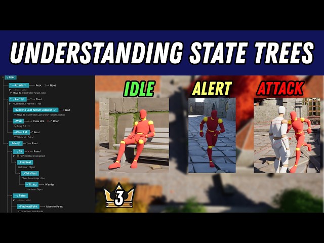 How to Add and Use State Trees: Unreal Engine 5 AI Series