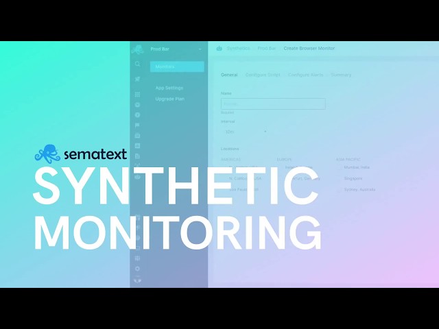Introduction to Sematext Synthetics