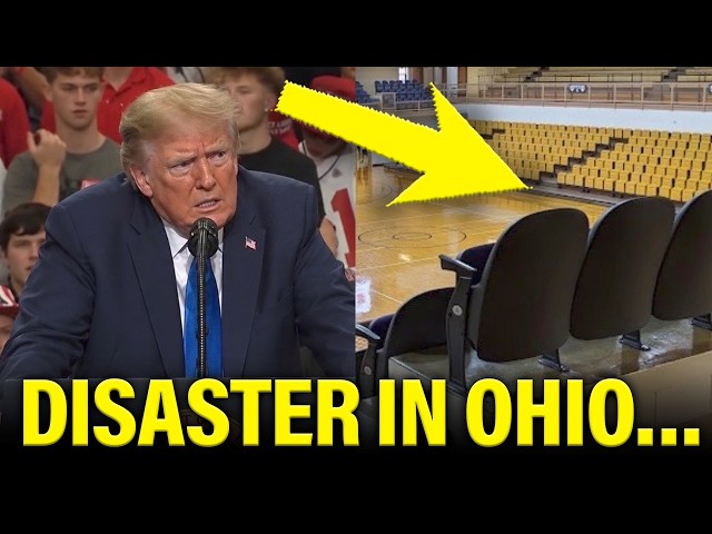 🚨Trump gives DISASTER SPEECH in HIGH SCHOOL GYM…