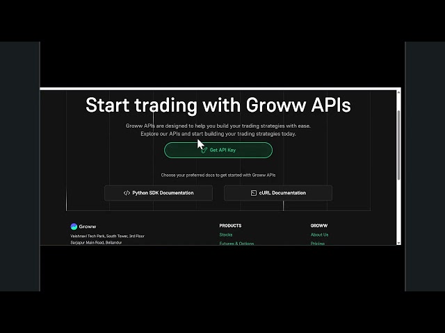 Groww API Explained | Usage, Features & Subscription Cost (Full Guide)