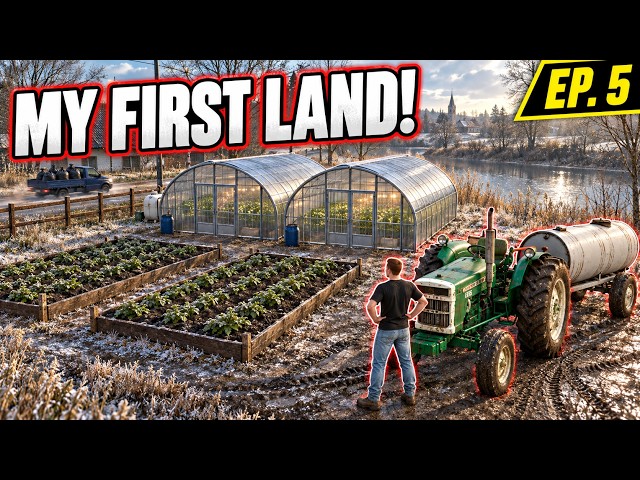 I FINALLY BOUGHT LAND – MY FARM BEGINS! | Deutschland | FS25 Competitive MP | Episode 5