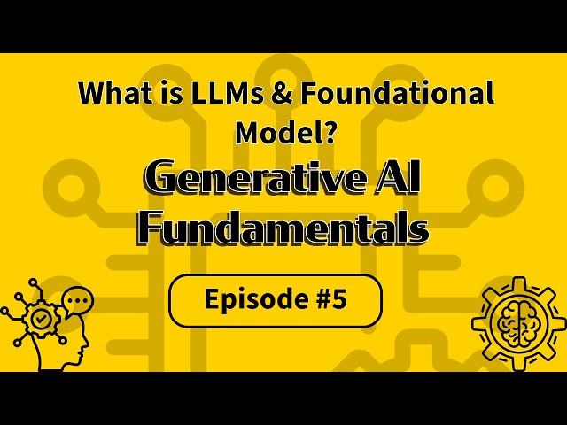 LLM & Foundational Model | Gen AI Fundamentals | Episode #5 | Gen AI Series | Learn useful Tamil