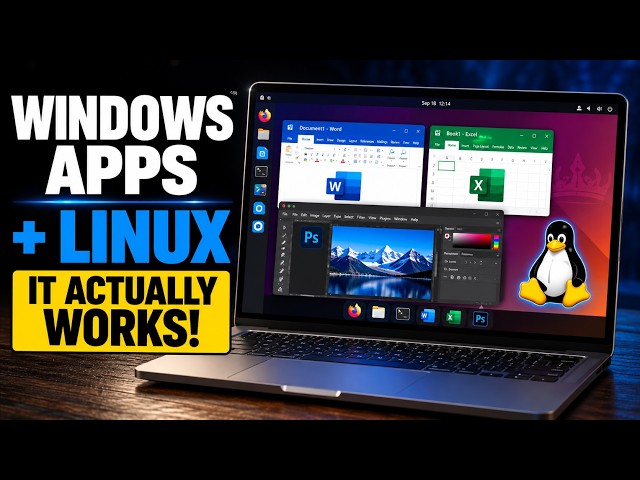 Windows Apps + Linux… It Actually Works!