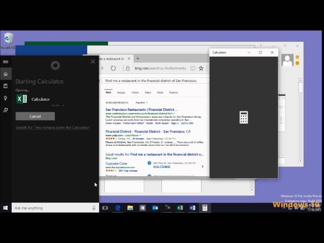 Windows 10 Tutorials Cortana