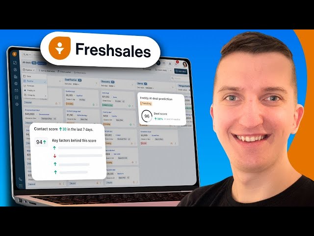 FreshSales Tutorial For Beginners   Complete Guide 2024