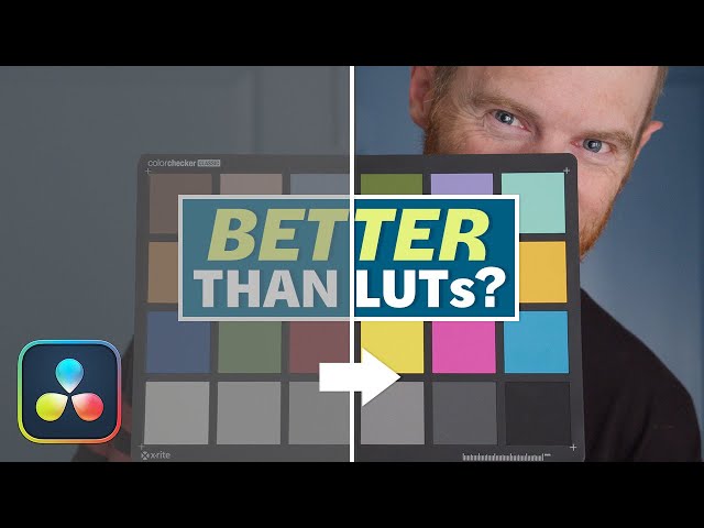SIMPLE DaVinci Resolve Color Management Tutorial - LUTs vs Wide Gamut