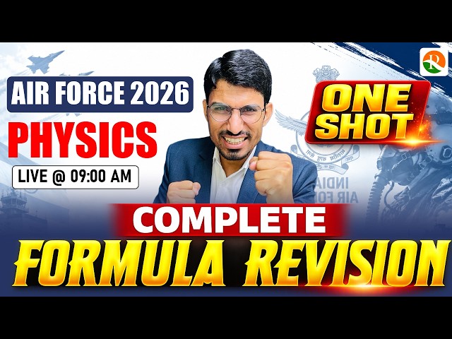 Airforce Physics Formula Revision / Airforce Physics Formulas oneshot Marathon / Physics Formula Aif