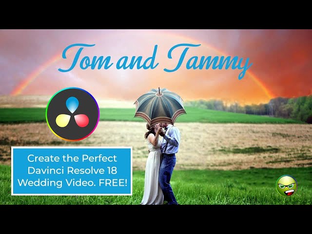 Davinci Resolve for Beginners - Create a Wedding Video. #davinciresolve  #davinciresolvetutorial