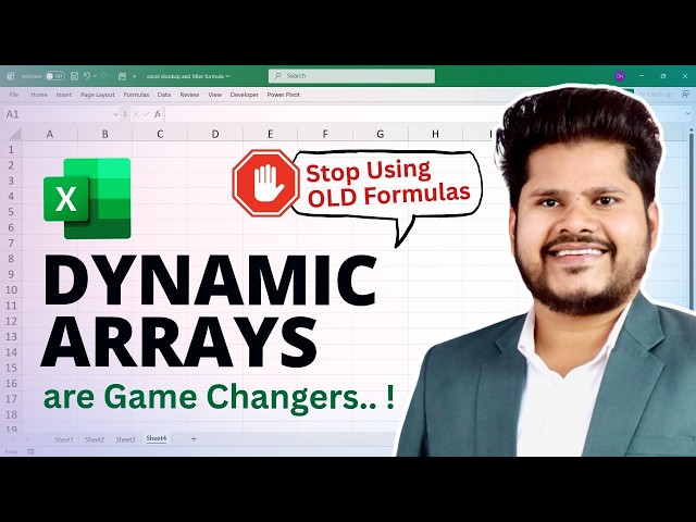 Stop Using Old Excel Formulas! Learn Dynamic Array Functions in Excel