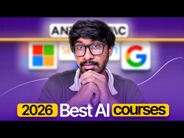I Reviewed 15 AI Courses, Here Are The Only 5 Worth Your Time (2026)