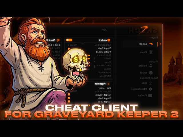 🐎BEST Graveyard Keeper 2 - Cheat Client | Updated Client For GKeeper 2 | Different Functions | FREE🐎