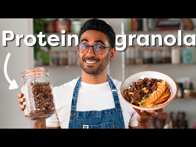 My high-protein, high-fibre granola for easy breakfasts all week