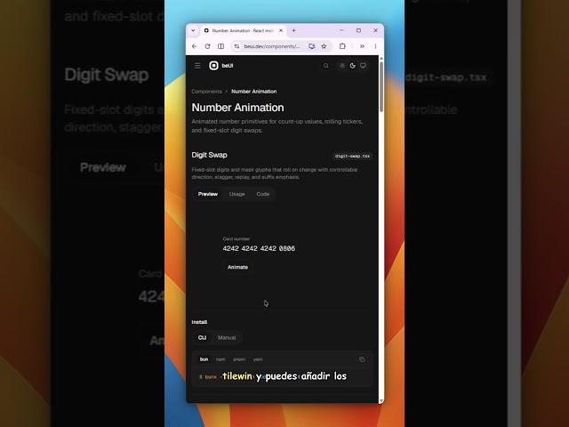 Interfaces increíbles en segundos #react #desarrolloweb #ux