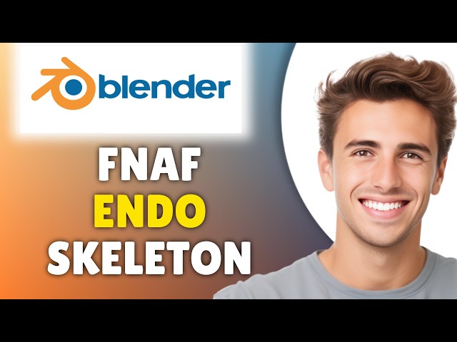 How To Make A FNAF Endo In Blender (2026) - FNAF Endoskeleton Modeling Tutorial In Blender