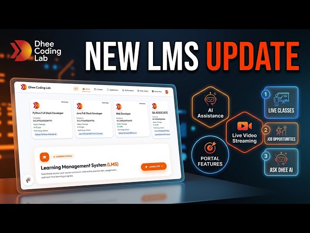 Dhee Coding Lab LMS Portal New Update