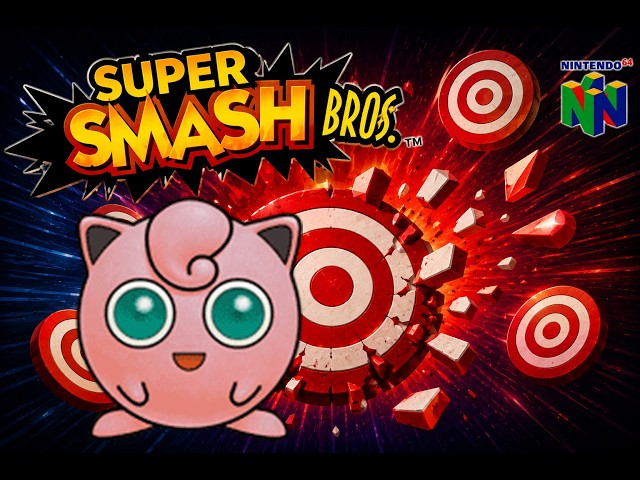 Super Smash Bros. 64 Break the Targets Jigglypuff
