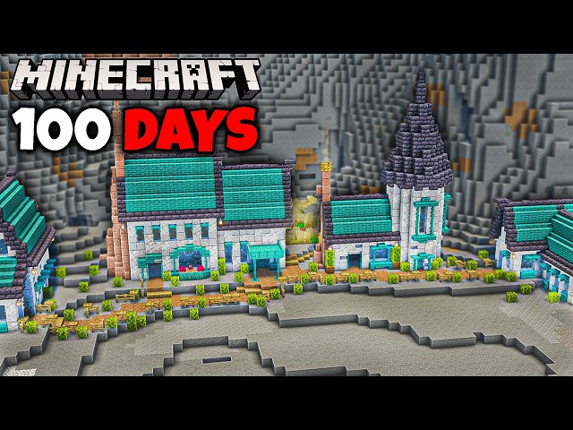 Surviving 100 Days In A Stone WASTELAND