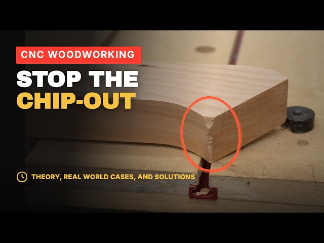 Why Your CNC Keeps Chipping Out Wood (And How to Stop It)