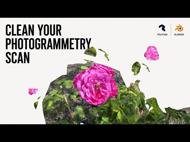 Cleaning a Polycam Scan in Blender (Preserving UVs)