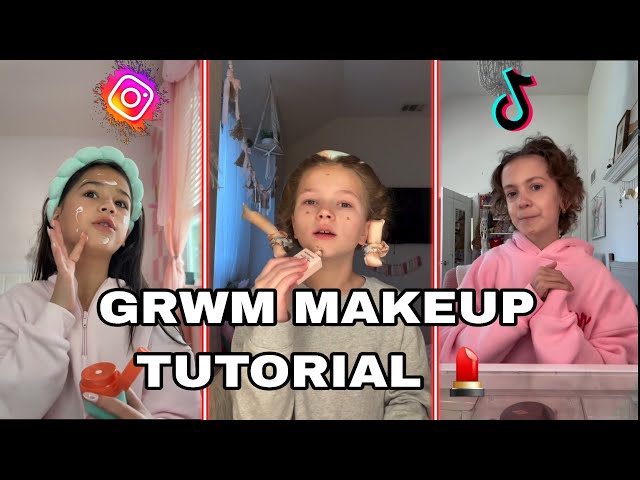 Cute Sephora Kids GRWM Moments 💄😂 | Viral TikTok Makeup Compilation