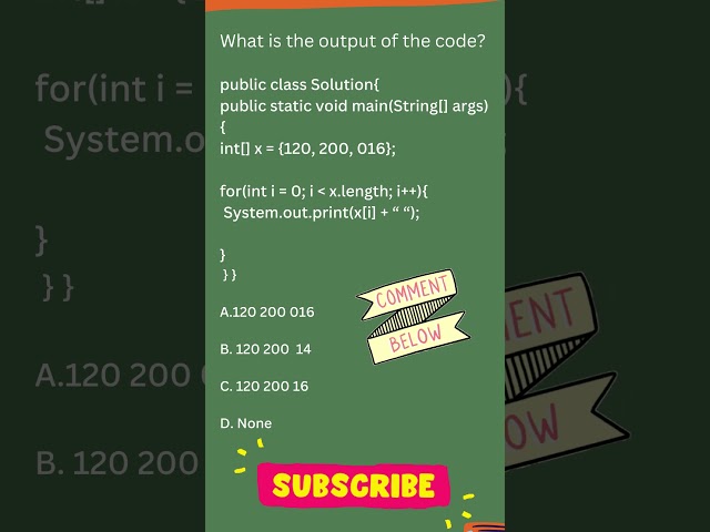 interview challenge 3 #java #coding #programming #interview #beginners #viral #tutorial #trending