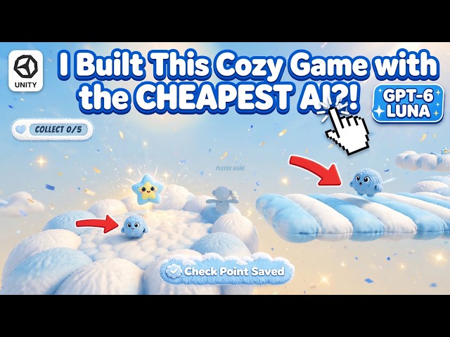 Can GPT-6 Luna Build a Cozy 3D Platformer? I Built PompiDompie to Find Out