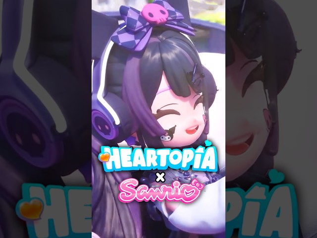 I GAVE HER THE ULTIMATE SANRIO MAKEOVER IN HEARTOPIA! #ad