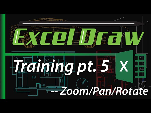 Excel Draw v6.2 Training Video 5 - 3D Graph Orientation in Excel Draw