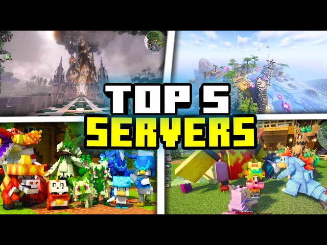 Top 5 Cobblemon Servers With Custom Pokémon Content