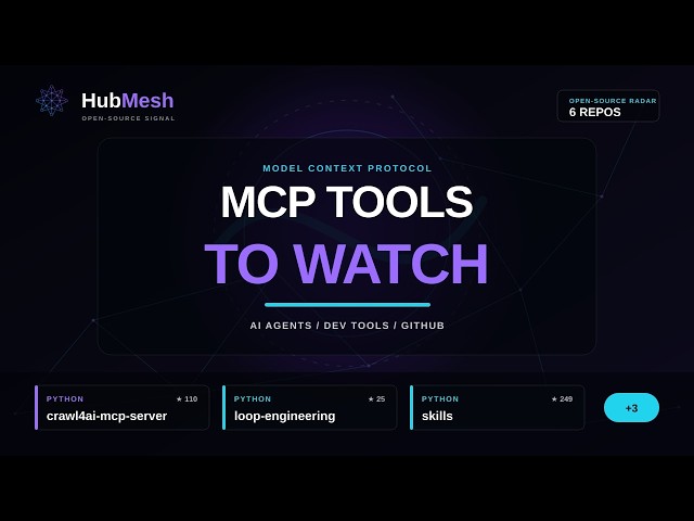 6 MCP Tools Worth Watching