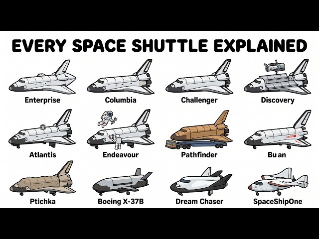 Every Space Shuttle Explained