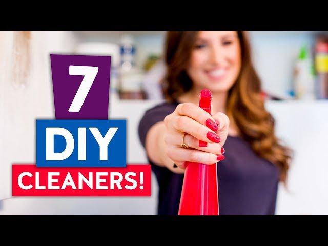 7 DIY CLEANERS  | My Favorite Natural Cleaning Products!