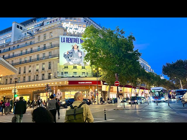 🇫🇷 PARIS WALKING TOUR 4K | The Most Beautiful Streets of Paris 